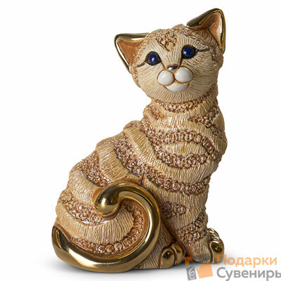 Статуэтка "Кот рыжий" De Rosa